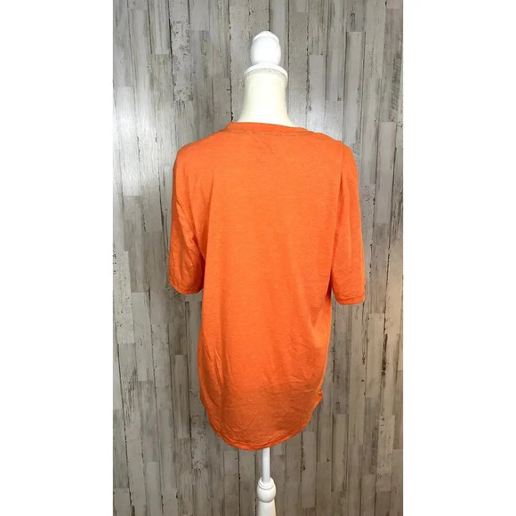 Champion Mens Medium Clemson Tigers Orange Graphic Short Sleeve Crewneck T-Shirt - Picture 6 of 7